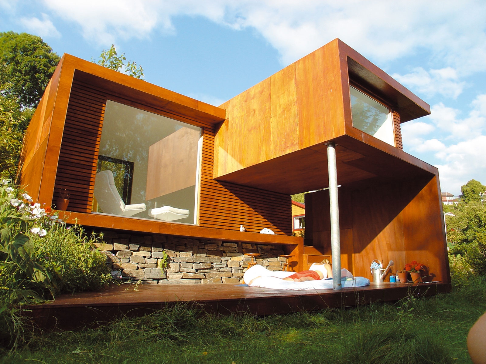 16 coisas casas de madeira
