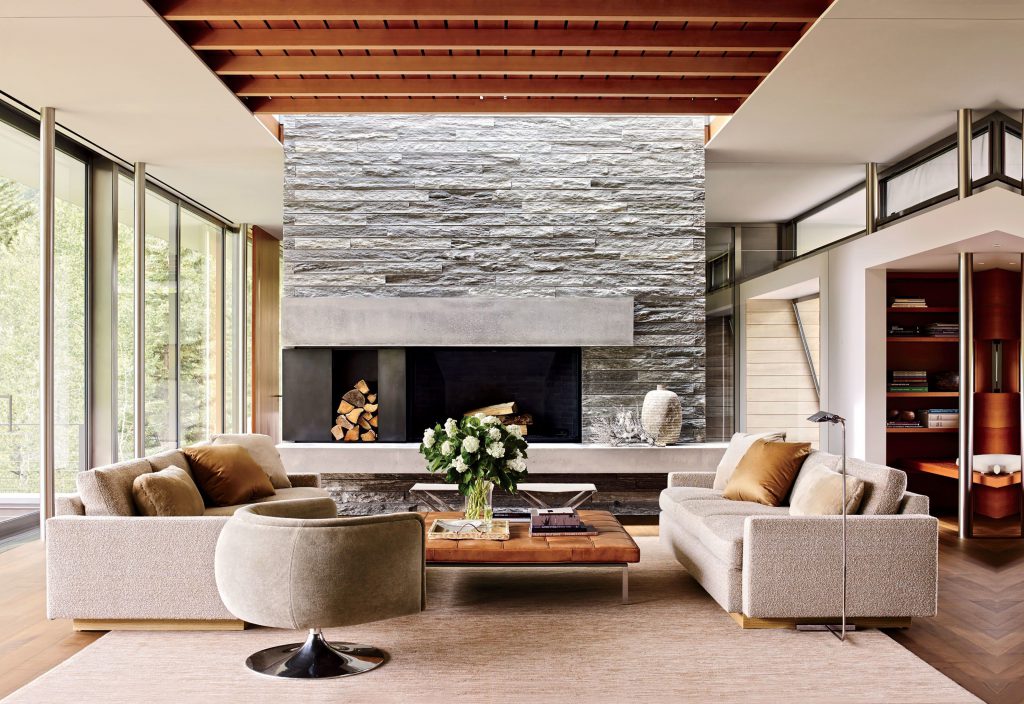sala estilo contemporâneo