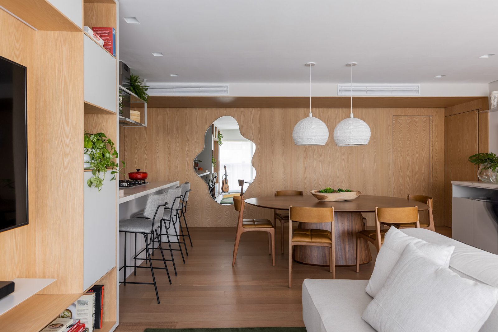 Decoração de Sala - Casa Pré-Fabricada
