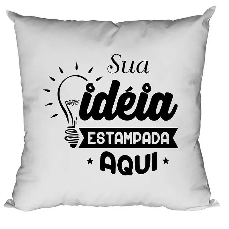 modelo de almofada infantil para personakizar