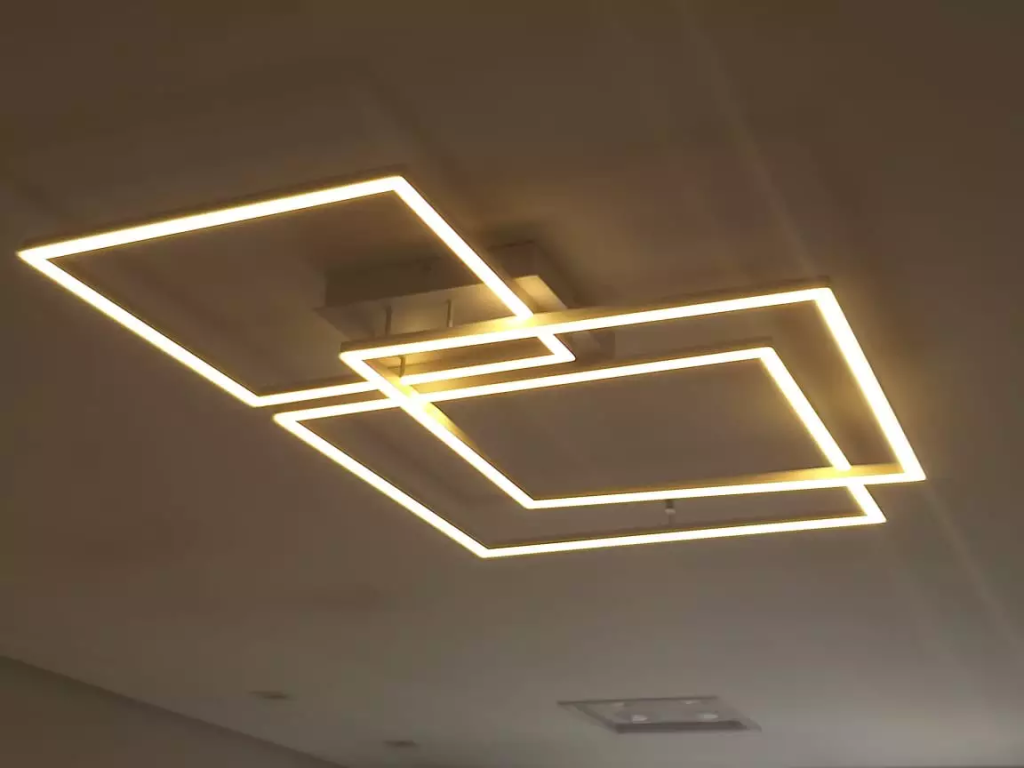 modelo de luminária de led plafons